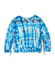 Vintage Havana Girls Tie Dye Fringe Sweatshirt at Bloomingdales